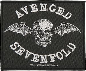 Avenged Sevenfold Death Bat Logo Patch Band Metal Fan Tecido Aplique Costurado, Preto, P por Artista não identificado — capa do álbum