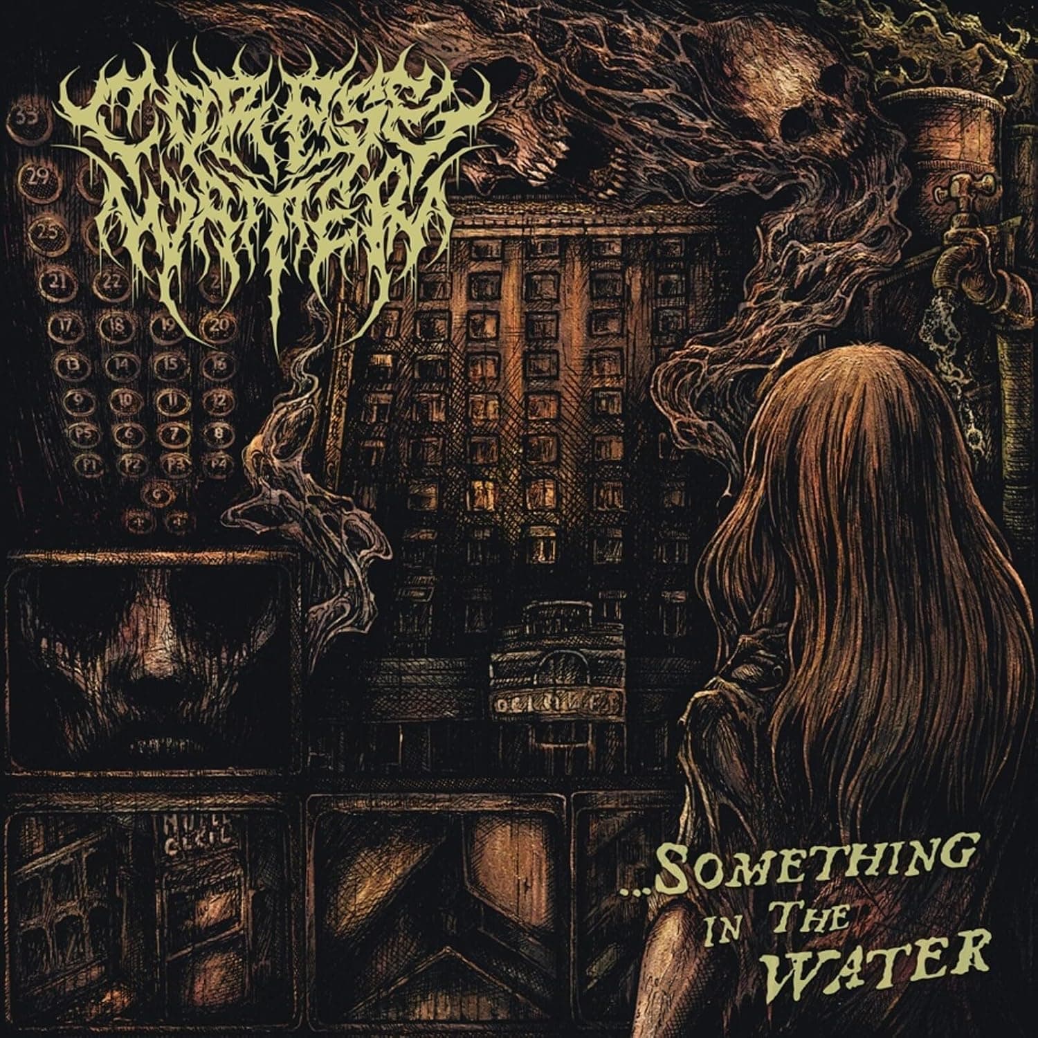 ...Something In The Water por Corpse Water — capa do álbum