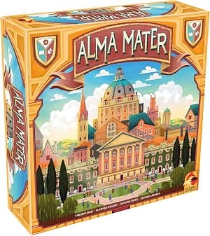 Plan B Games Alma Mater Board Game - Manage a 15th Century University! Strategic Resource Management and Recruitment Game for Kids & Adults, Ages 14+, 2-4 Players, 90-150 Minute Playtime por Artista não identificado — capa do álbum
