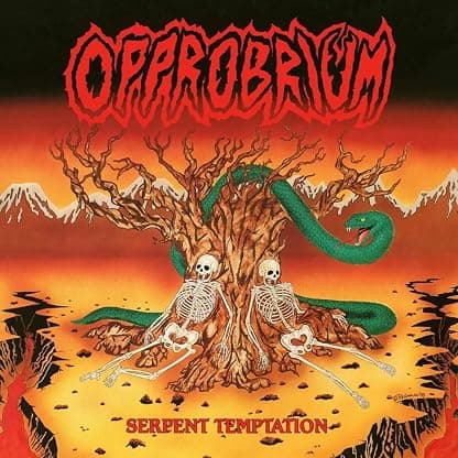 SERPENT TEMPTATION (RED VINYL) por Opprobrium — capa do álbum
