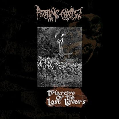 Triarchy of the lost lovers por Rotting Christ — capa do álbum