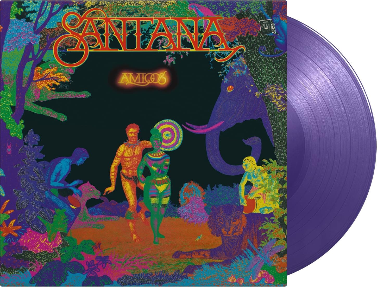 Amigos - Limited Gatefold 180-Gram Purple Colored Vinyl por Santana — capa do álbum
