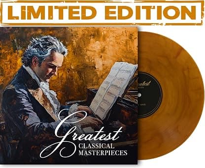 Greatest Classical Masterpieces - Limited Exclusive Edition (Beethoven / Mozart / Bach / Tchaikovsky / Chopin / Vivaldi / Debussy / Brahms / Liszt) por Mozart, Chopin, Bach, Tchaikovsky, Vivaldi, Debussy, Liszt, Brahms, Vivaldi Beethoven — capa do álbum