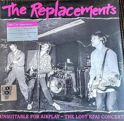 THE REPLACEMENTS: UNSUITABLE FOR AIRPLAY - NEW SEALED 27 TRACK LTD EDITION & PRESSING 2 LP SET por The Replacements — capa do álbum