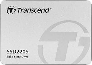Transcend Unidade de estado sólido 120 GB TLC SATA III 6 Gb/s 2,5 polegadas (TS120GSSD220S) por Artista não identificado — capa do álbum