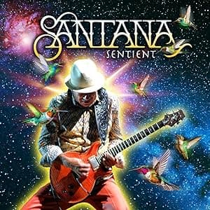 Sentient por Santana — capa do álbum