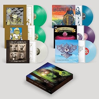 Adverse Yaw: The Prawn Song Years (Oversize Item Split, Boxed Set, Colored Vinyl) por Prawn — capa do álbum
