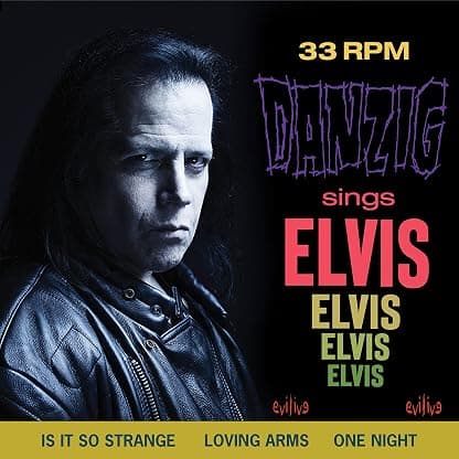 SINGS ELVIS (PURPLE/YELLOW HAZE VINYL) por Danzig — capa do álbum