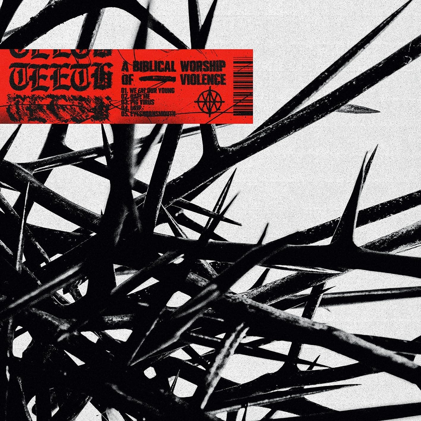 A Biblical Worship of Violence - Red & Black Splatter (Colored Vinyl, Red, Black) por Artista não identificado — capa do álbum