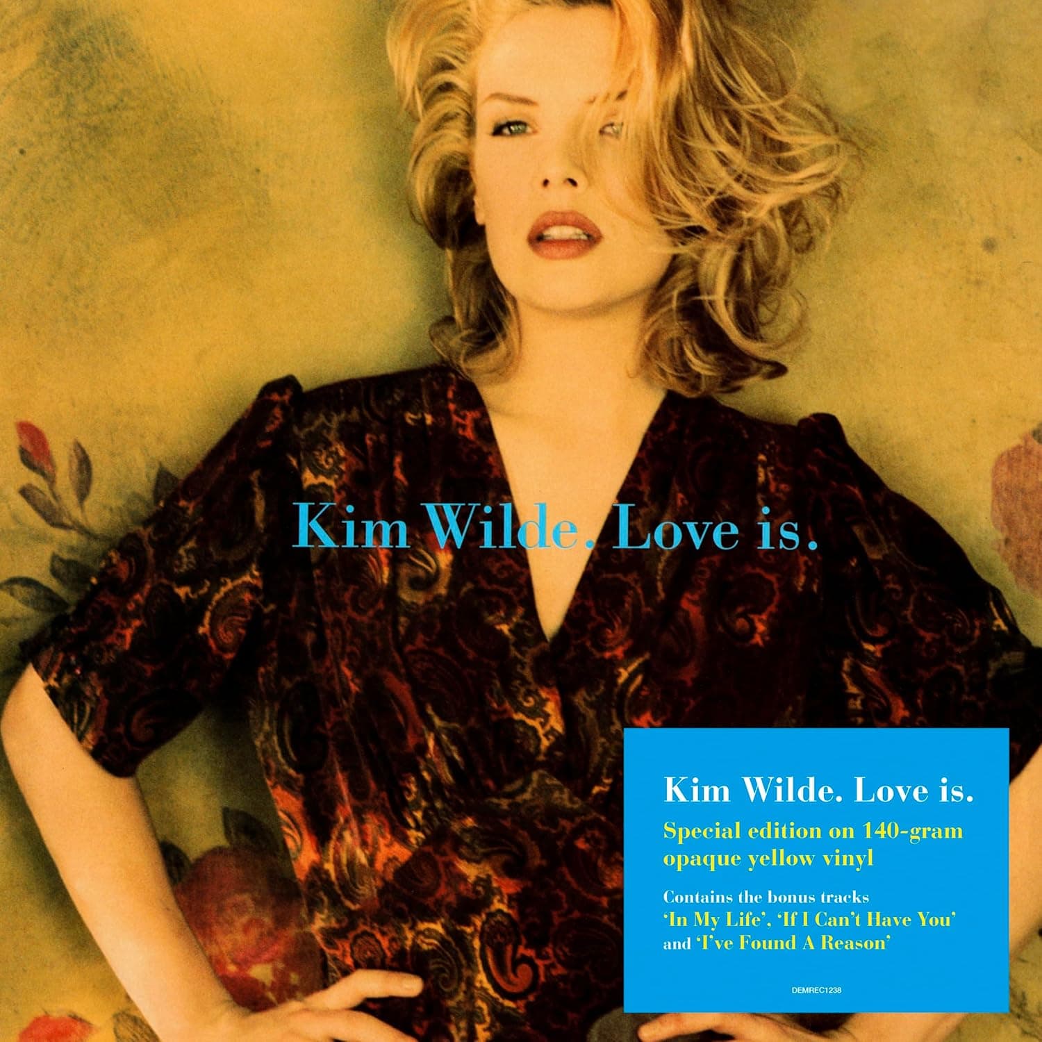 Kim Wilde: Love Is Yellow Vinyl por Kim Wilde — capa do álbum