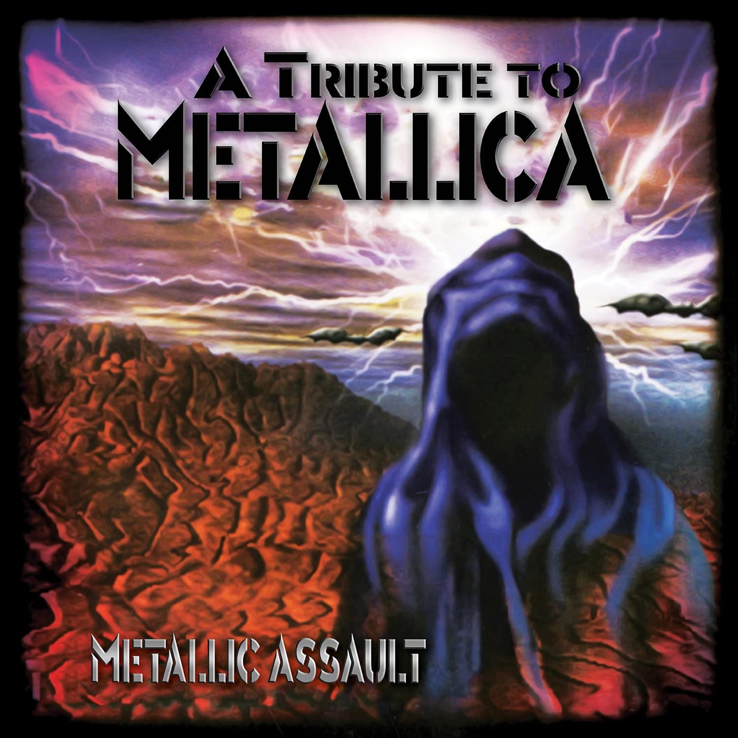 Metallic Assault - Tribute to Metallica - Silver / Various Artists (Colored Vinyl, Silver) por CD de áudio — capa do álbum