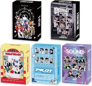eTel Like 5 Pack/275 Pcs Stray Kids 5 Star Lomo Card Kpop Photocards Greeting Card with Postcards Box por Artista não identificado — capa do álbum
