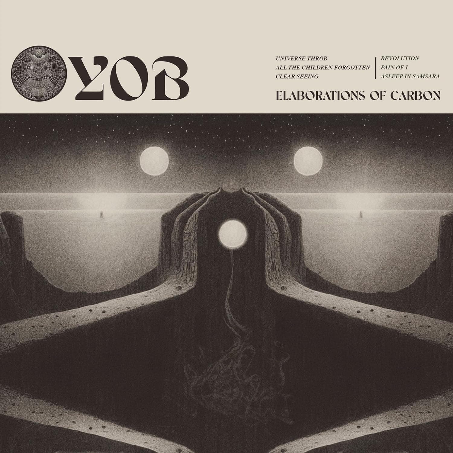 Elaborations Of Carbon (Colored Vinyl, White, Reissue) por YOB — capa do álbum