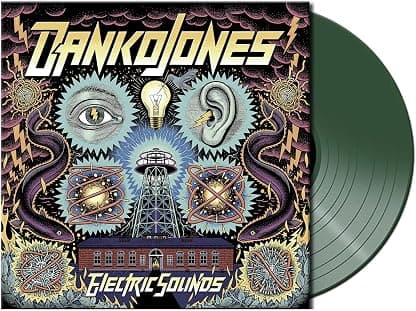 Electric Sounds - Dark Green (Colored Vinyl, Green, Limited Edition) por Danko Jones — capa do álbum