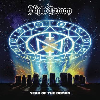 YEAR OF THE DEMON (US VERSION) por Night Demon — capa do álbum