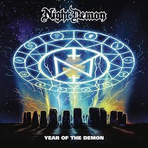 YEAR OF THE DEMON (US VERSION) por Night Demon — capa do álbum