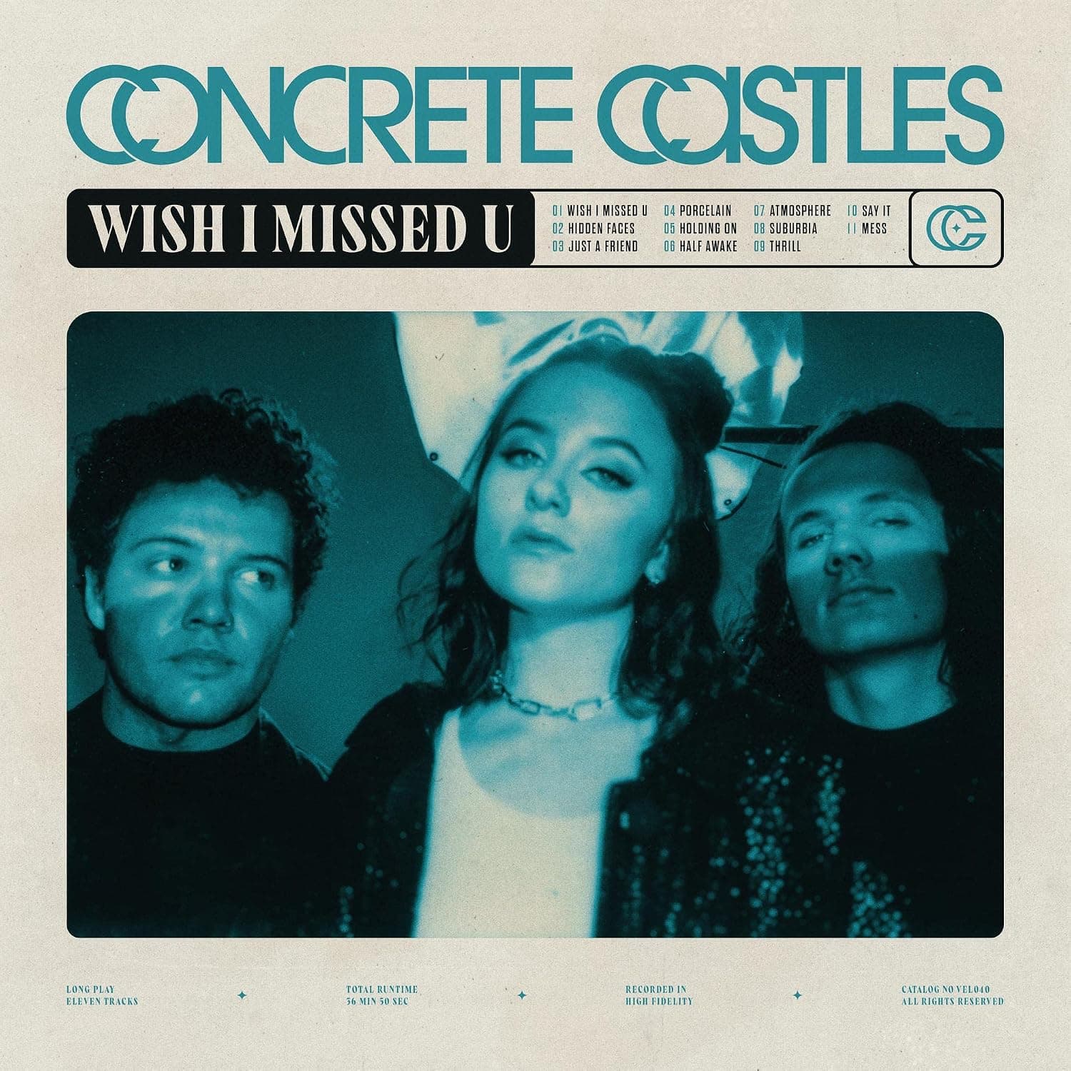 WISH I MISSED U por Concrete Castles — capa do álbum