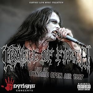 Live At Dynamo Open Air 1997 (Colored Vinyl, Gray, Indie Exclusive, Smoke) por Cradles Of FIlth — capa do álbum