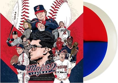 Major League 2--Deluxe & Expanded Soundtrack & Score (DELUXE EDITION, HALF-RED, HALF-BLUE "CLEVELAND SPLITTER" VINYL) por Various Artists — capa do álbum