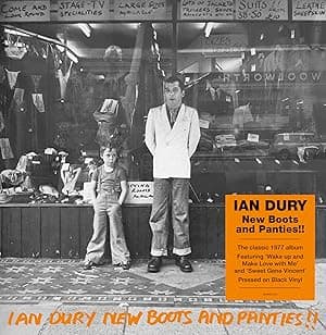 New Boots & Panties - Black Vinyl por Ian Dury — capa do álbum