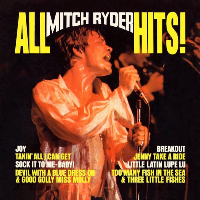 All Mitch Ryder Hits - Original New Voice Recordings (180 Gram Audiophile Vinyl/Limited Edition) por Mitch Ryder & The Detroit Wheels — capa do álbum