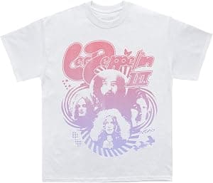 Led Zeppelin Retrato pastel retrô unissex para adultos por Artista não identificado — capa do álbum