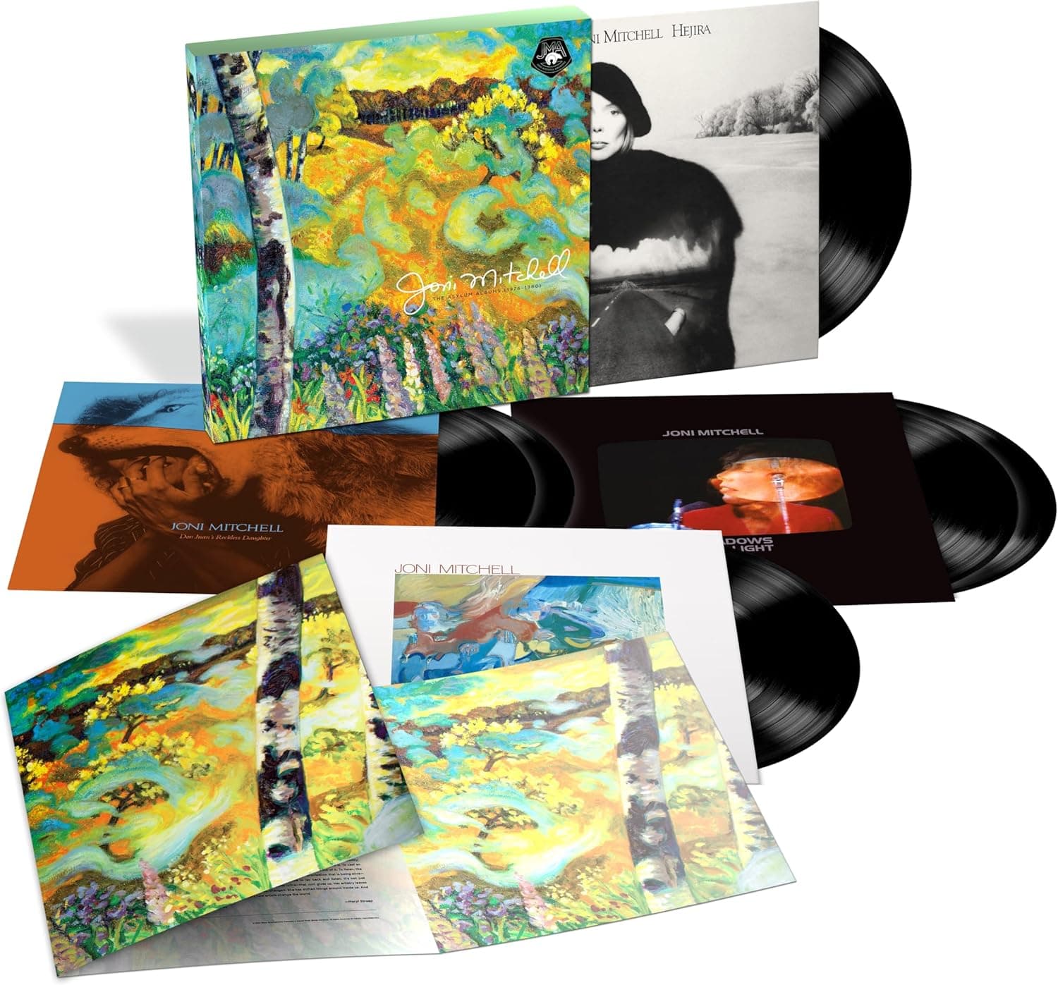 The Asylum Albums (1976-1980) por Joni Mitchell — capa do álbum