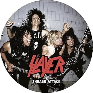 Thrash Attack / Radio Broadcast 1985 por Slayer — capa do álbum