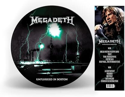 UNPLUGGED IN BOSTON (PICTURE DISC) por Megadeth — capa do álbum