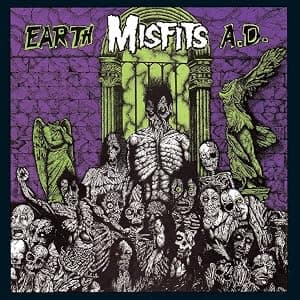 Earth A.D. / Wolfs Blood por Misfits — capa do álbum