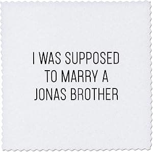 3dRose Bandeira de jardim, I was Supposed to Marry A Jonas Brother por Artista não identificado — capa do álbum