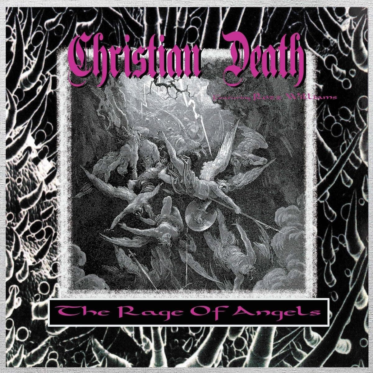 The Rage Of Angels - Purple/black Splatter por Christian Death — capa do álbum