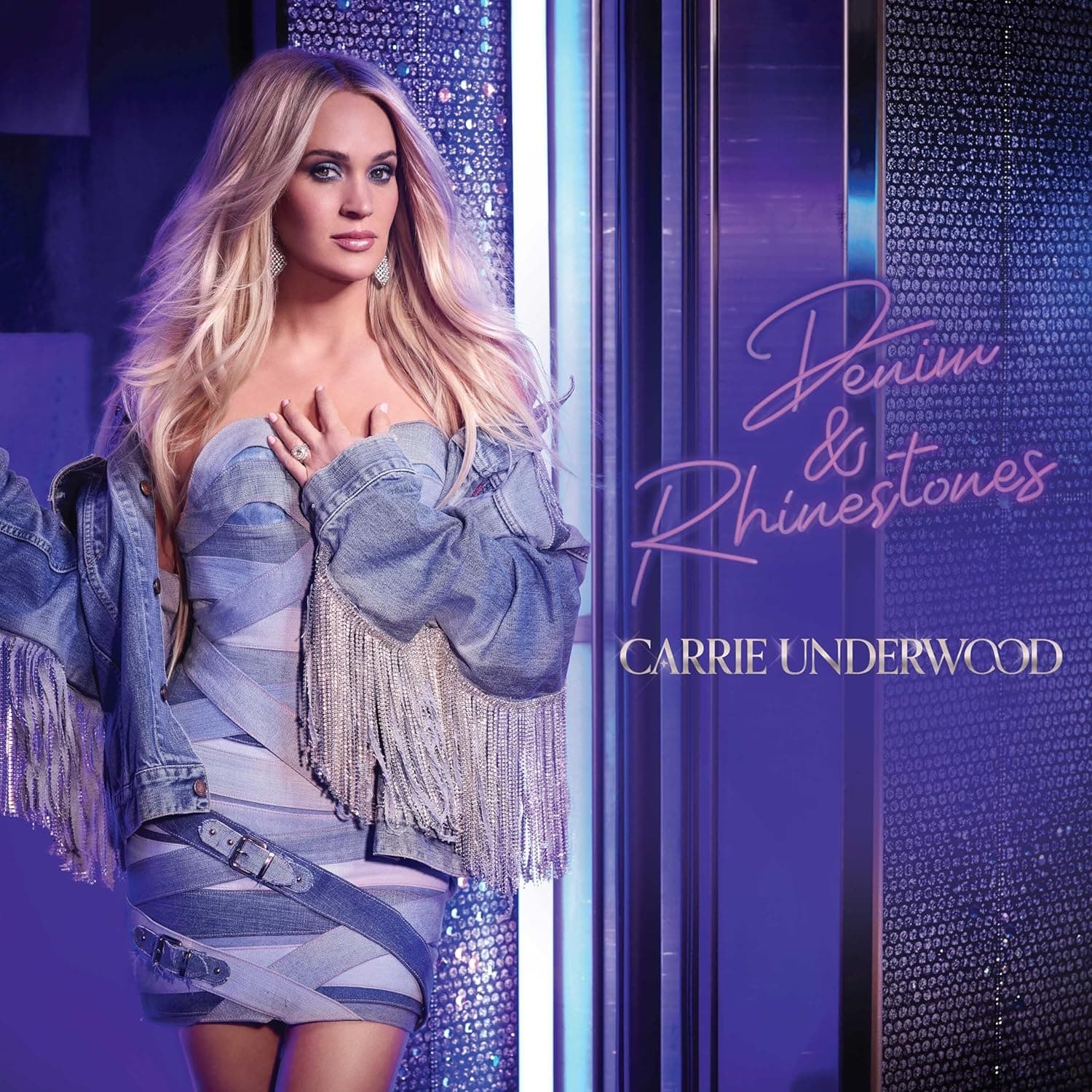 denim & rhinestones por Carrie Underwood — capa do álbum