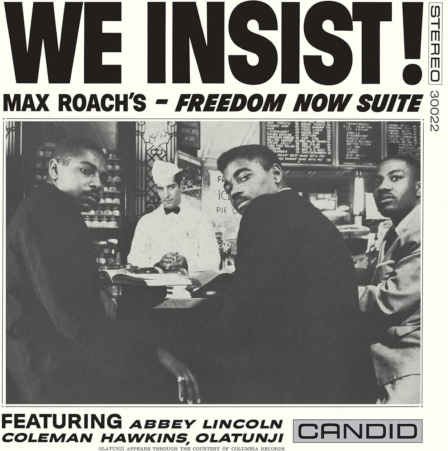 WE INSIST MAX ROACH'S FREEDOM NOW SUITE por Max Roach — capa do álbum
