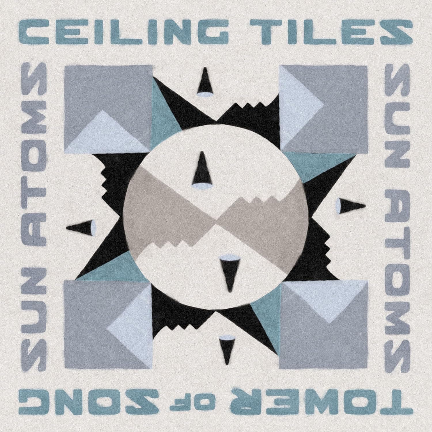CEILING TILES/TOWER OF SONG (IN THE KEY OF JAMC) )(BLUE 18cm ) por Sun Atoms — capa do álbum