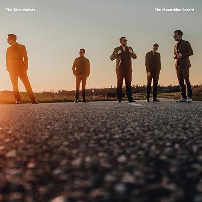 The Moonshine Record por The Bluesanovas — capa do álbum