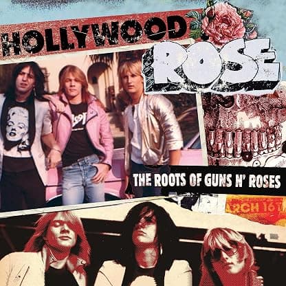 The Roots Of Guns N' Roses - Red/ white Splatter (Colored Vinyl, Red, White, Limited Edition, Remixes) por Hollywood Rose — capa do álbum