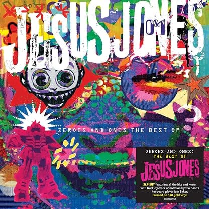 ZEROES & ONES: BEST OF (2LP/GOLD VINYL/140G) por Jesus Jones — capa do álbum