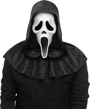 Fun World Acessório de fantasia oficialmente licenciado de 25º aniversário de fantasma, Preto, tamanho nico por Artista não identificado — capa do álbum
