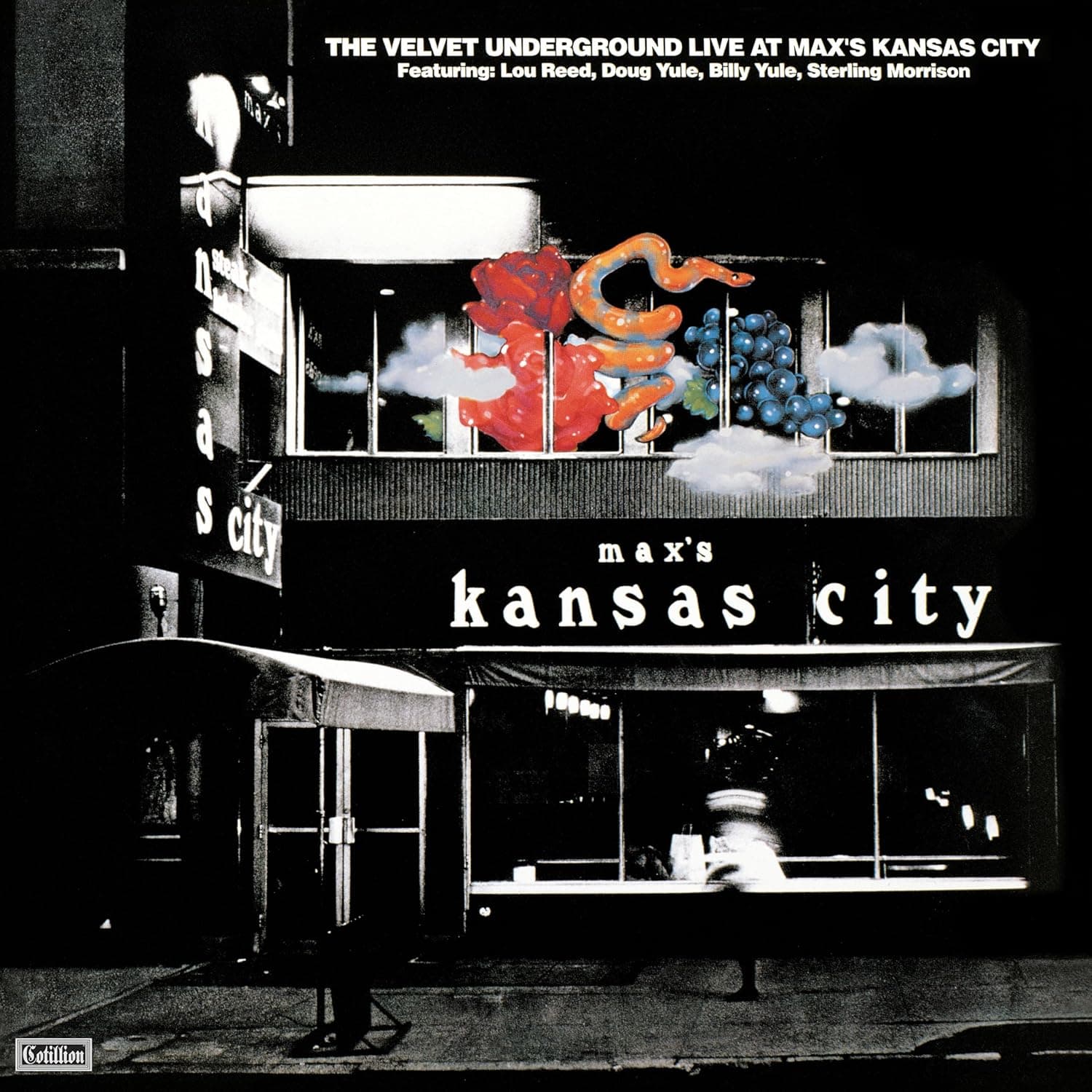 LIVE AT MAX'S KANSAS CITY: EXPANDED VERSION (REMASTERED) (ORCHID & MAGENTA VINYL) (SYEOR) por Velvet Underground — capa do álbum