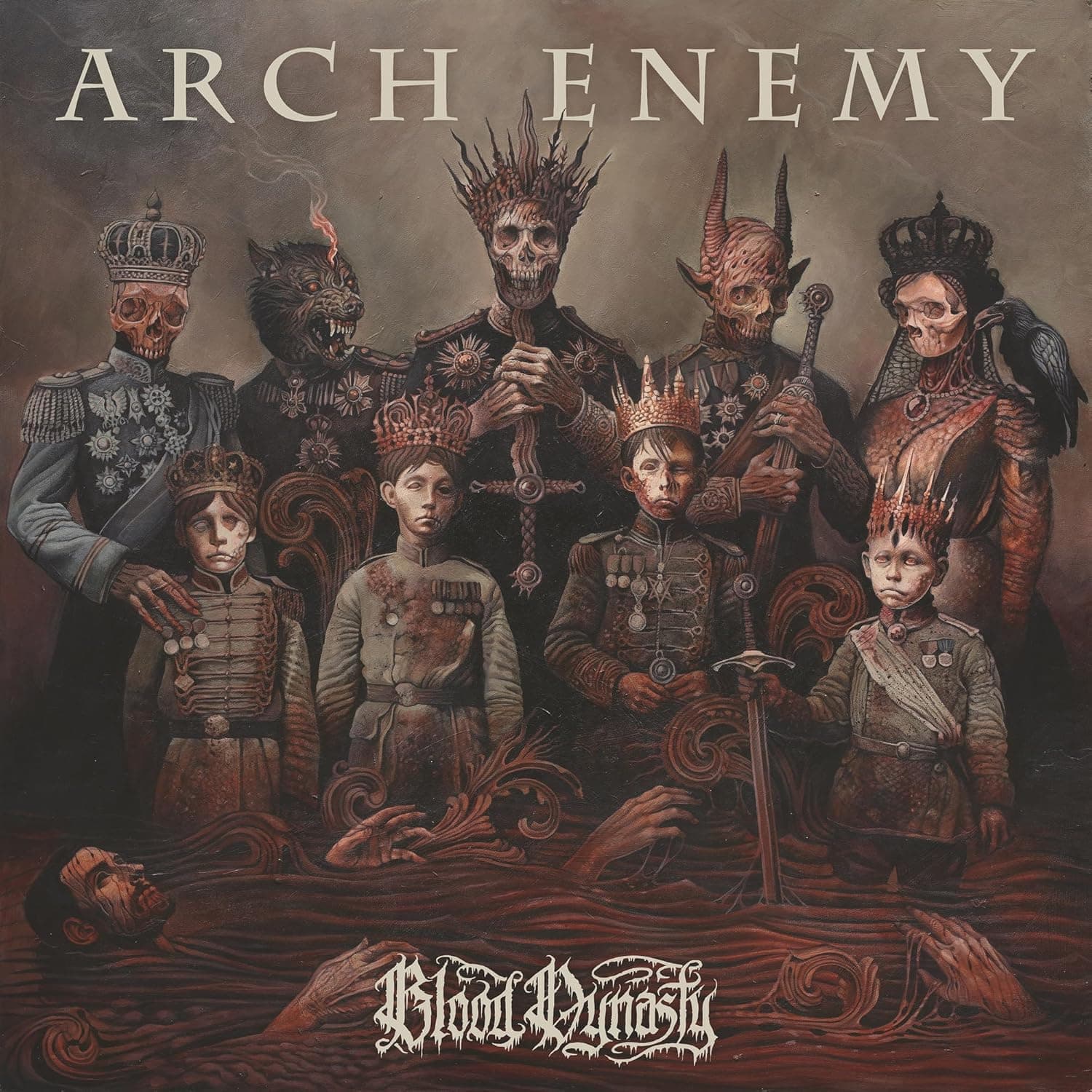 Blood Dynasty por Arch Enemy — capa do álbum