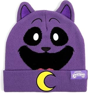 Poppy Playtime - Gorro de malha CatNap da Smiling Critters (unissex) multicolorido por Artista não identificado — capa do álbum