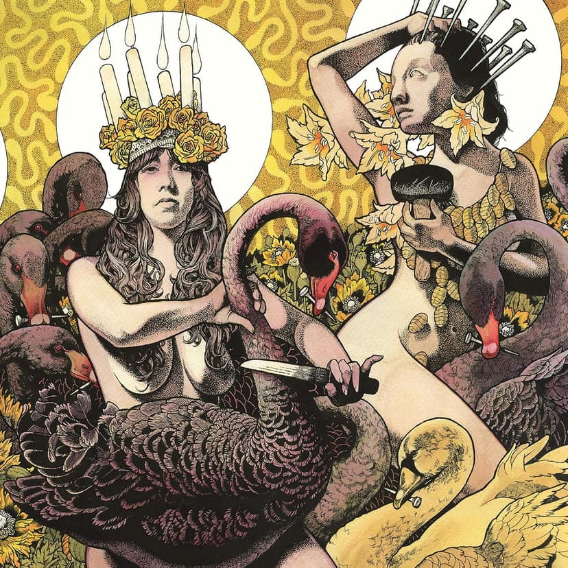 Yellow & Green por Baroness — capa do álbum