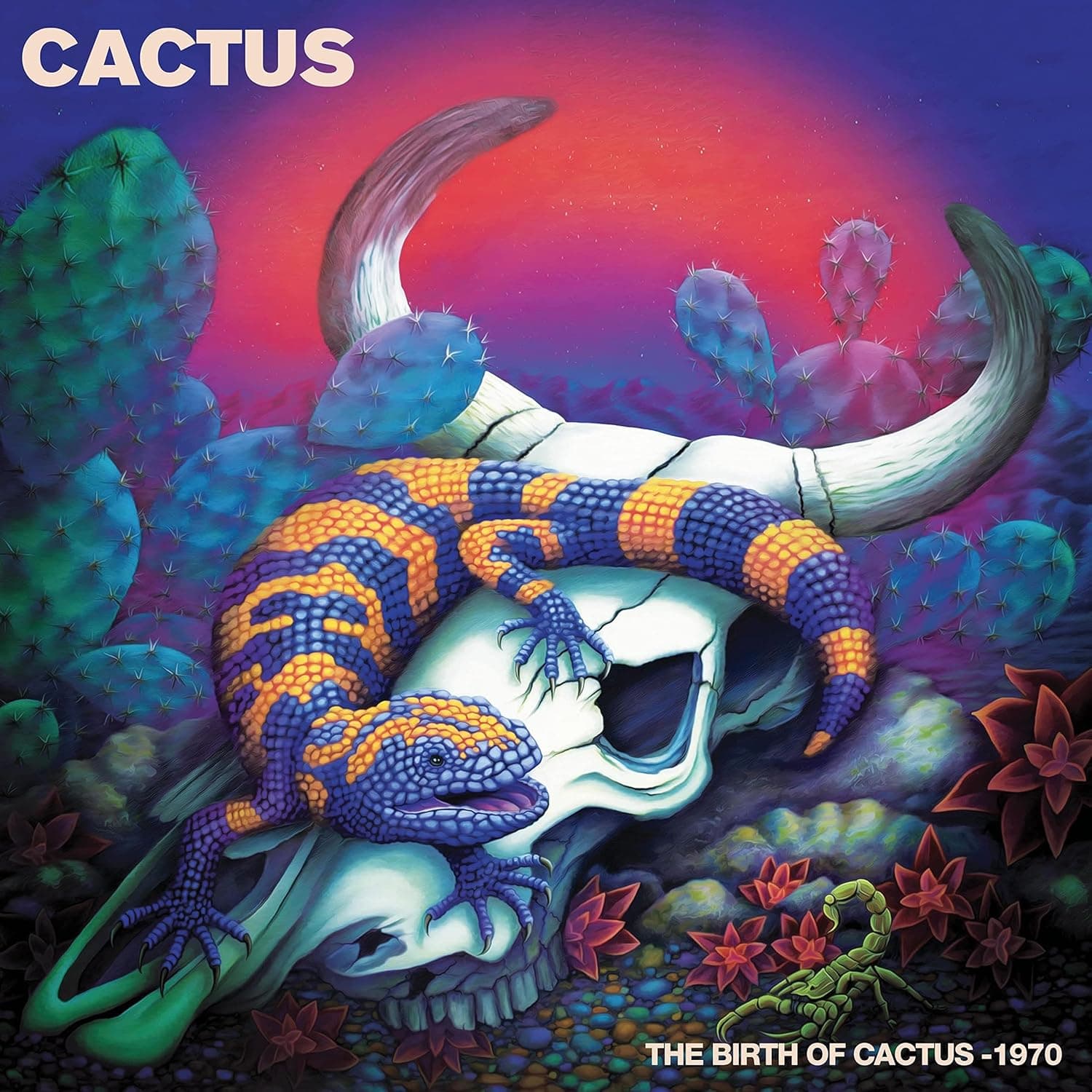 The Birth Of Cactus - 1970 - Blue (Colored Vinyl, Blue) por Artista não identificado — capa do álbum