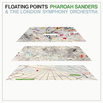 Promises por Pharoah Sanders & the London Symphony Orchestra Floating Points — capa do álbum