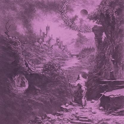 ECSTASIES OF NEVER ENDING NIGHT (BLACK ICE WITH VIOLET, HOT PINK & BABY PINK SPLATTER VINYL) por Devil Master — capa do álbum