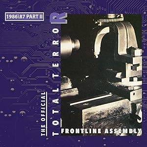 TOTAL TERROR PART II 1986/87 (PURPLE VINYL/2LP) por Front Line Assembly — capa do álbum