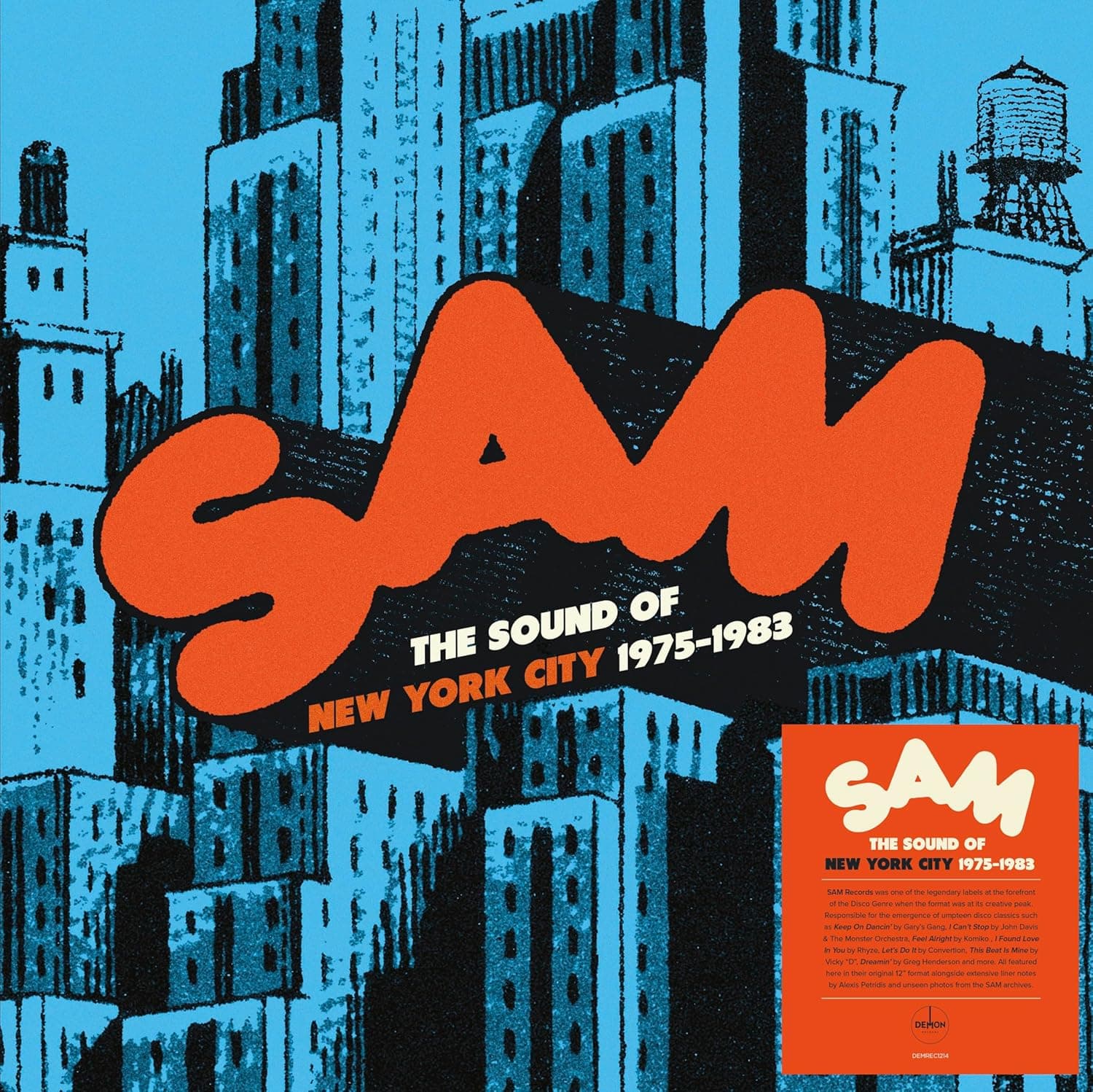 Sam Records Anthology: The Sound Of New York City 1975-1983 / Various - 140-Gram Black Vinyl por Various Artists — capa do álbum