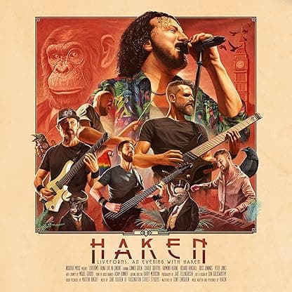Liveforms: Fauna Live In London por Haken — capa do álbum