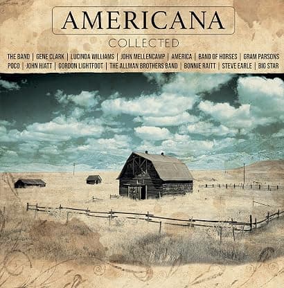 AMERICANA COLLECTED (LIMITED/RED VINYL 180G/2LP) por Various Artists — capa do álbum